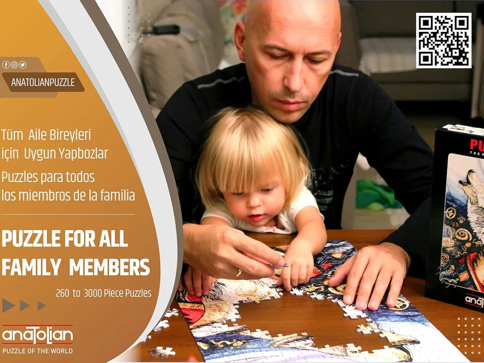 Anatolian - Cafe Eiffel Jigsaw Puzzle (1500 Pieces)