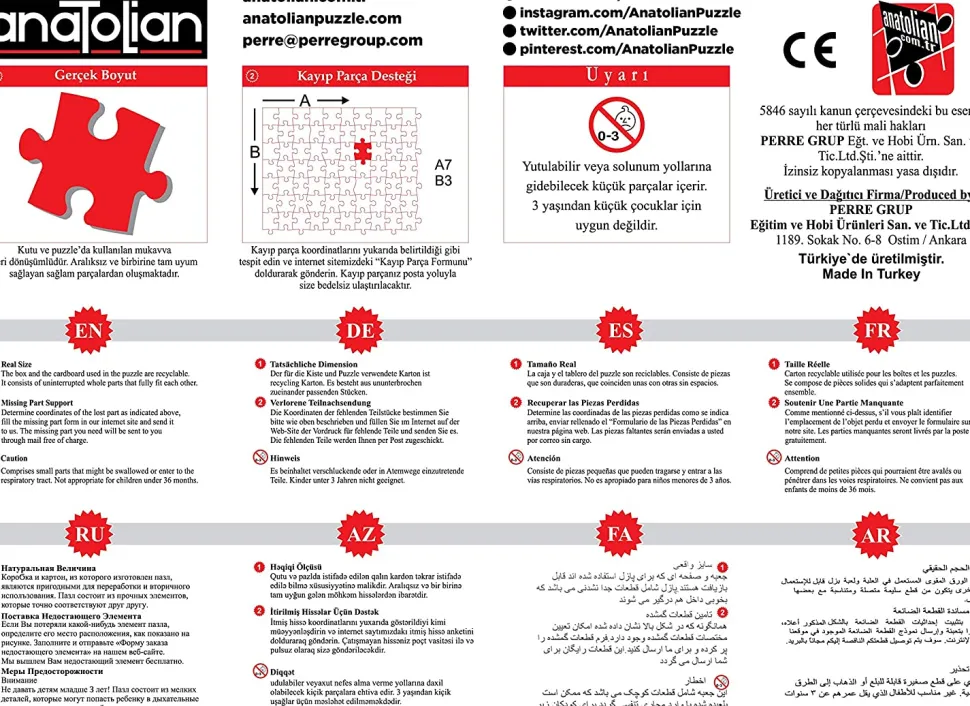 Anatolian - Dino Valley I Jigsaw Puzzle (260 Pieces)