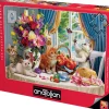 Anatolian - Fluffy Kittens In The Living Room Jigsaw Puzzle (260 Piece