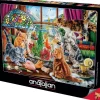 Anatolian - Kittens And Aquarium Jigsaw Puzzle (1000 Pieces)