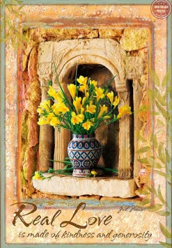 Anatolian - 2X500p Smile - Real Love Jigsaw Puzzle (1000 Pieces)