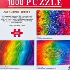 Arrow Puzzles - Colourful Series - Ribbons by Lars Stewart Jigsaw Puzz