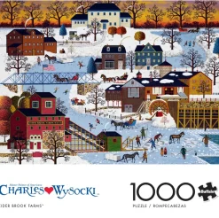 Buffalo Games - Cider Brook Farms by Charles Wysocki Jigsaw Puzzle (10