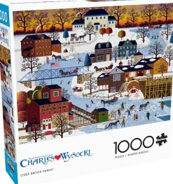 Buffalo Games - Cider Brook Farms by Charles Wysocki Jigsaw Puzzle (10