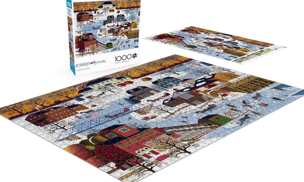 Buffalo Games - Cider Brook Farms by Charles Wysocki Jigsaw Puzzle (10