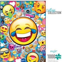 Buffalo Games - Collage Collection - Emojis - 1000 Piece Jigsaw Puzzle
