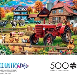 Buffalo Games - Country Life - European Countryside Jigsaw Puzzle (500