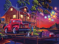 Buffalo Games - Geno Peoples - Classic Summer Night - 1000 Piece Jigsa