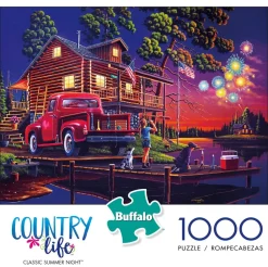 Buffalo Games - Geno Peoples - Classic Summer Night - 1000 Piece Jigsa