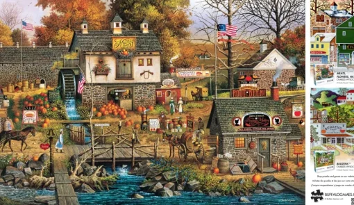 Buffalo Games - Olde Buck's County by Charles Wysocki Jigsaw Puzzle (2