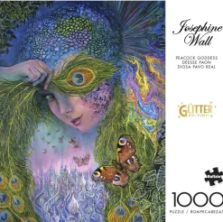 Buffalo Games - Peacock Goddess by Josephine Wall Jigsaw Puzzle (1000