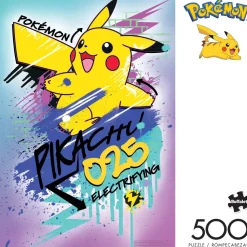 Buffalo Games - Pokemon - Electrifying - 500 Piece Jigsaw Puzzle