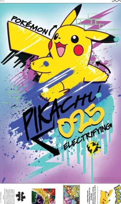 Buffalo Games - Pokemon - Electrifying - 500 Piece Jigsaw Puzzle