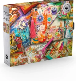 Buffalo Games - The Junk Journaler's Desk by Aimee Stewart Jigsaw Puzz