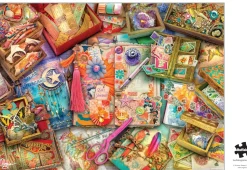 Buffalo Games - The Junk Journaler's Desk by Aimee Stewart Jigsaw Puzz