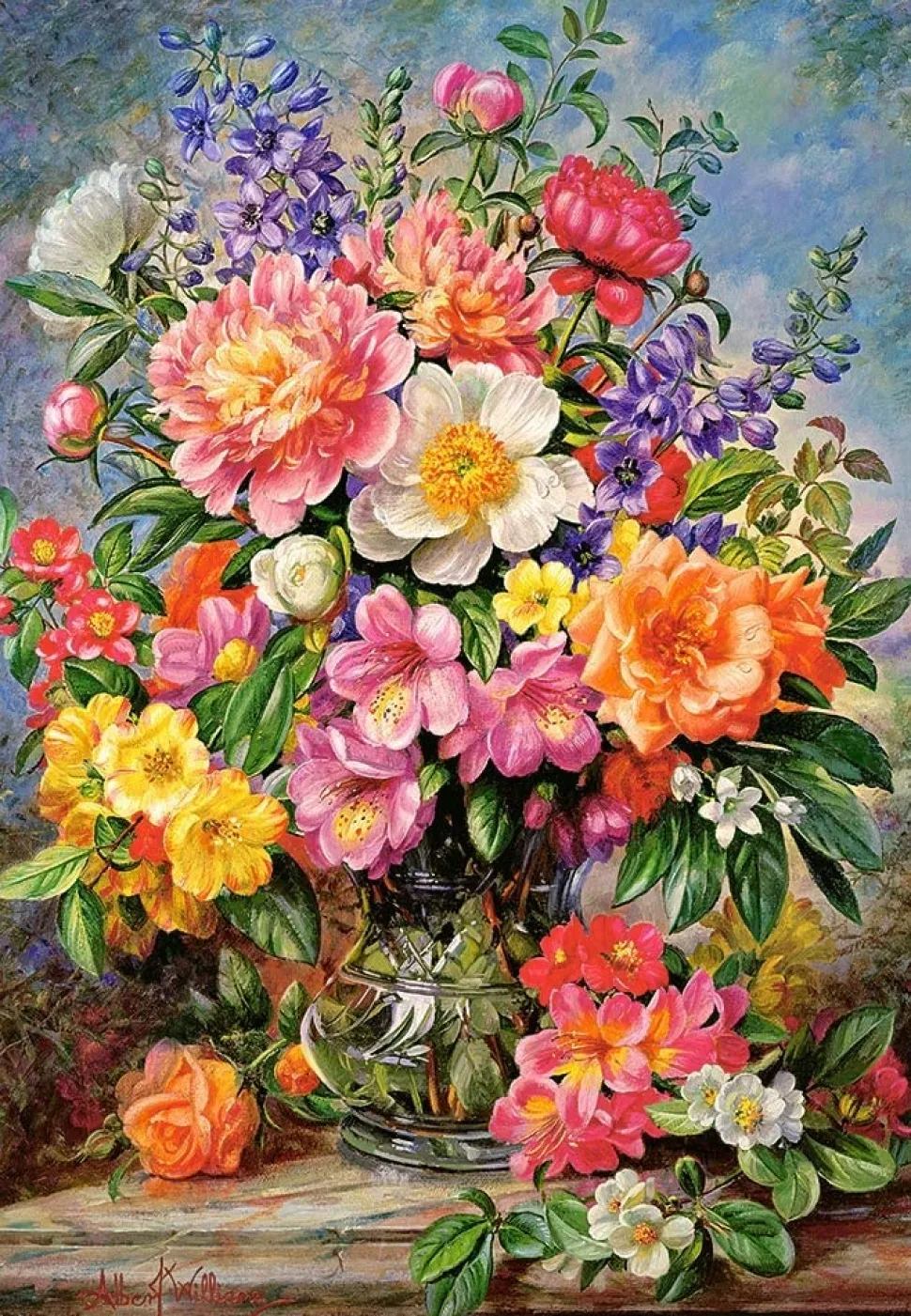 Castorland - June Flowers In Radiance Jigsaw Puzzle (1000 Pieces)