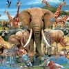 Ceaco Howard Robinson - Africana Puzzle - 1500 Pieces
