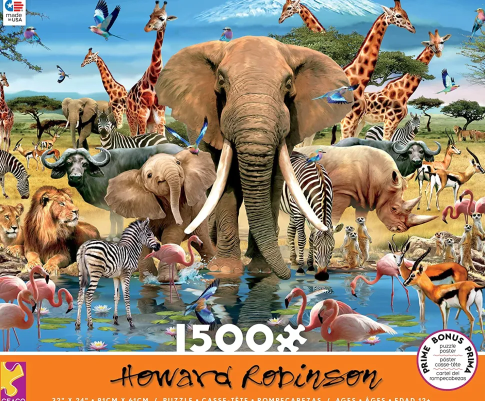 Ceaco Howard Robinson - Africana Puzzle - 1500 Pieces