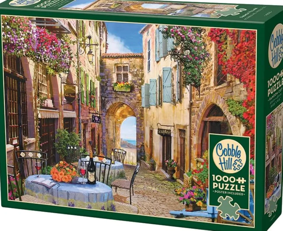 Cobble Hill - French Village Jigsaw Puzzle (1000 Pieces)