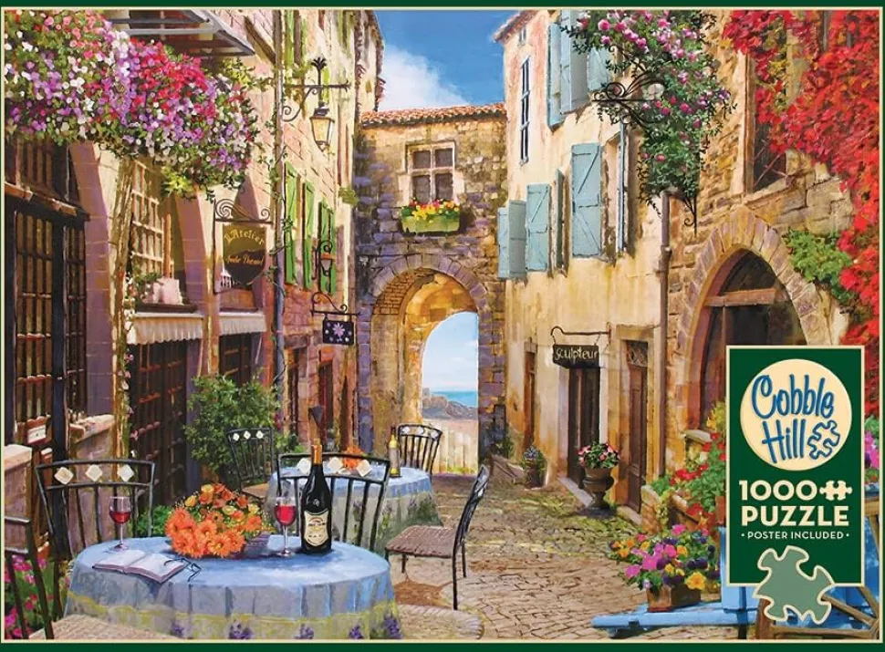 Cobble Hill - French Village Jigsaw Puzzle (1000 Pieces)