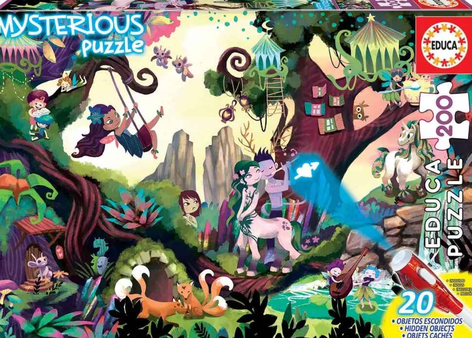 Educa - Mysterious - Magical Forest Jigsaw Puzzle (200 Pieces)