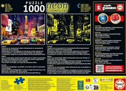 Educa - Neon Times Square New York Jigsaw Puzzle (1000 Pieces)