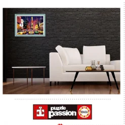 Educa - Neon Times Square New York Jigsaw Puzzle (1000 Pieces)