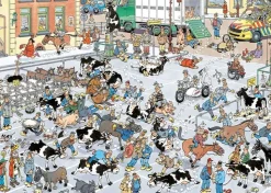 Jumbo - The Cattle Market by Jan Van Haasteren Jigsaw Puzzle (1000 Pie