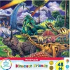 Masterpieces - Wood Fun Facts Dinosaur Friends Jigsaw Puzzle (48 Piece
