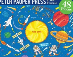 Peter Pauper Press - The Solar System Kids' Floor Puzzle Jigsaw Puzzle