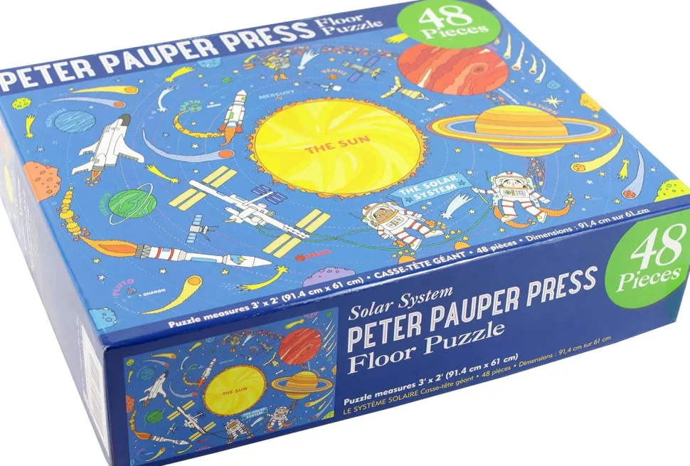 Peter Pauper Press - The Solar System Kids' Floor Puzzle Jigsaw Puzzle