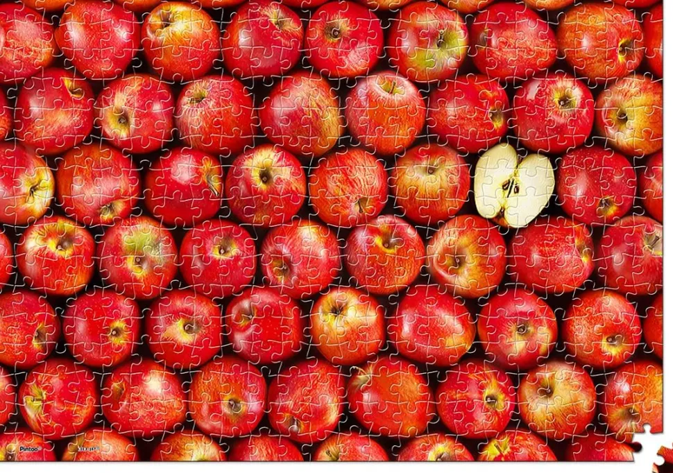 Pintoo - Showpiece Xs - Fruits - Apple Plastic Jigsaw Puzzle (368 Piec
