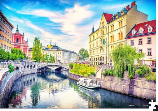 Pintoo - Showpiece Xs - Ljubljana Slovenia Plastic Jigsaw Puzzle (368