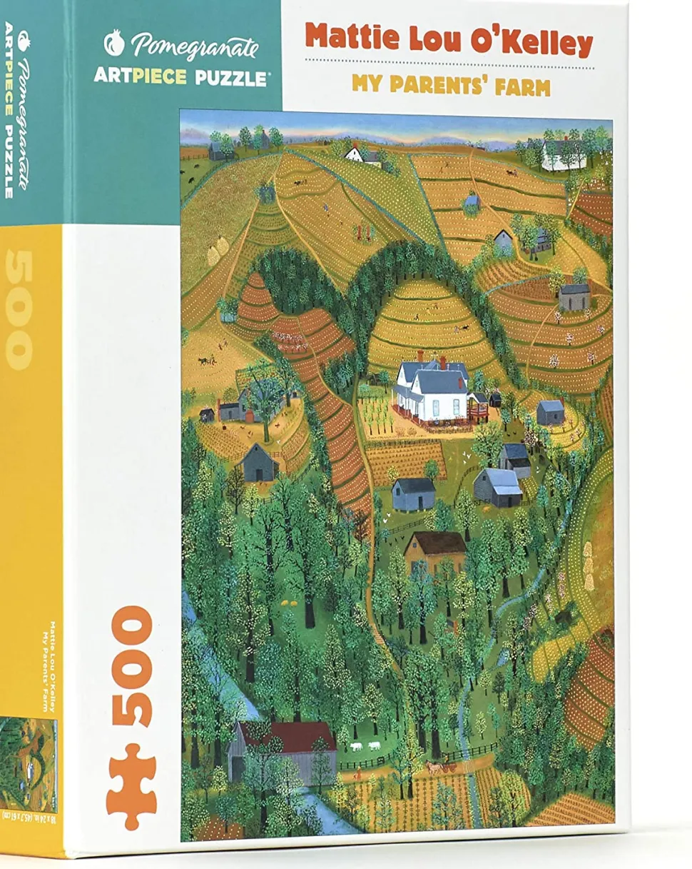 Pomegranate - My Parents' Farm by Mattie Lou O'kelley Jigsaw Puzzle (5