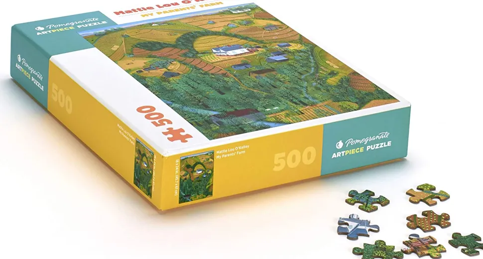 Pomegranate - My Parents' Farm by Mattie Lou O'kelley Jigsaw Puzzle (5