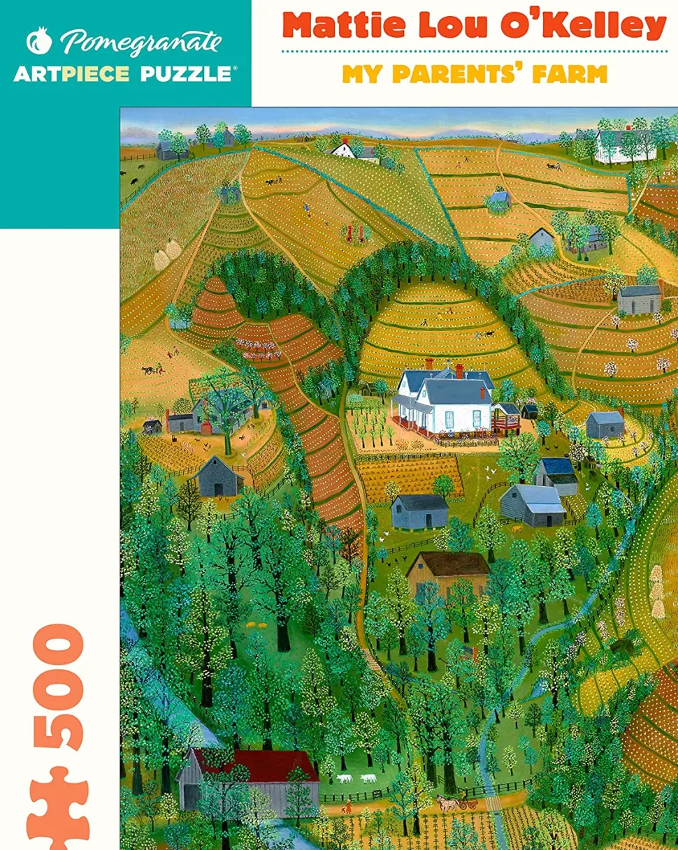 Pomegranate - My Parents' Farm by Mattie Lou O'kelley Jigsaw Puzzle (5