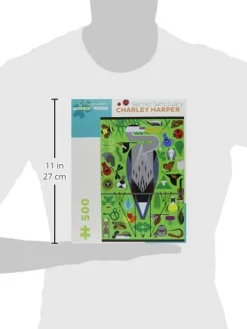 Pomegranate - Secret Sanctuary by Charley Harper Jigsaw Puzzle (500 Pi