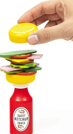 Professor Puzzle - Burger Balance Stack 'em High Jigsaw Puzzle