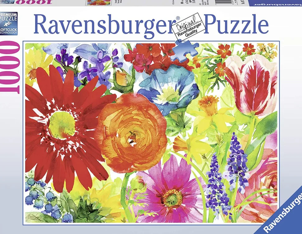 Ravensburger - Abundant Blooms Jigsaw Puzzle (1000 Pieces)
