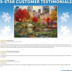 Springbok - Central Park Paradise - 500 Piece Jigsaw Puzzle - 23.5" x