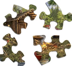 Springbok 500 Piece Jigsaw Puzzle Cozy Cabin Life
