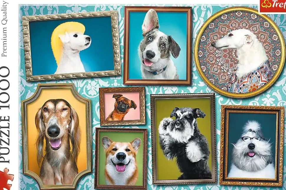 Trefl - Doggies Gallery Jigsaw Puzzle (1000 Pieces)