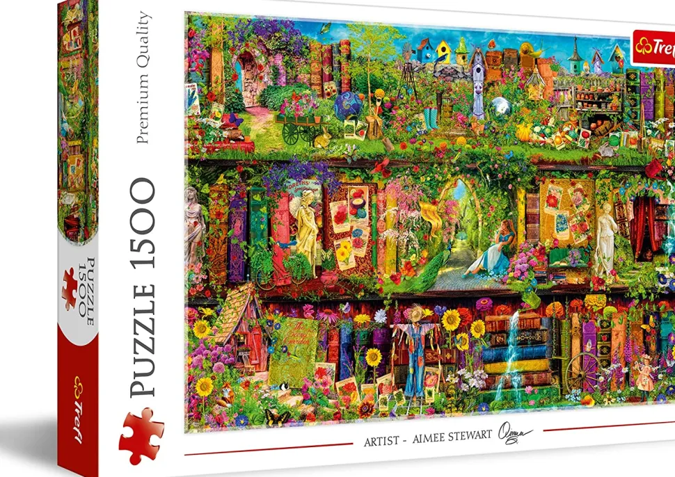 Trefl - Fairy Bookcase Jigsaw Puzzle (1500 Pieces)