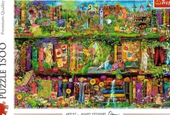 Trefl - Fairy Bookcase Jigsaw Puzzle (1500 Pieces)