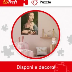 Trefl - Neon Colour Line Dogs Jigsaw Puzzle (1000 Pieces)